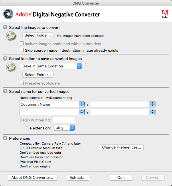Adobe Dng Converter Os X 10.8
